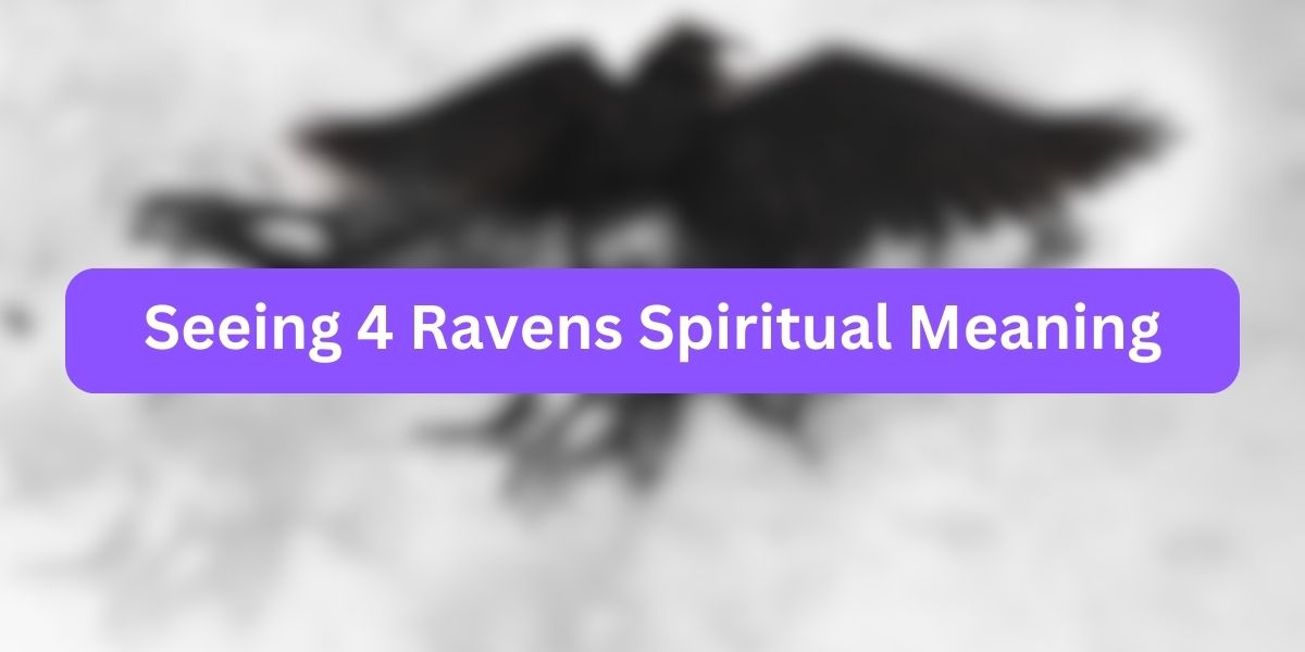 Seeing 4 Ravens Spiritual Meaning