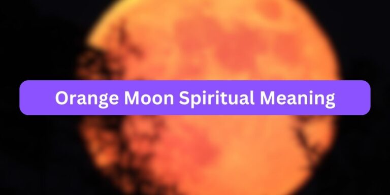 Orange Moon Spiritual Meaning: What is This?