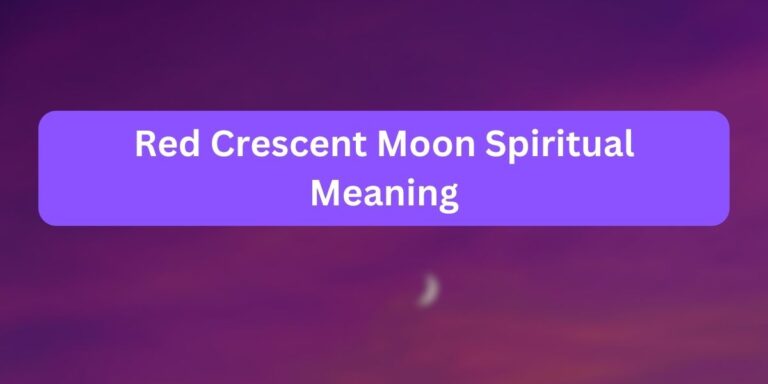 Red Crescent Moon Spiritual Meaning (Interesting Facts)