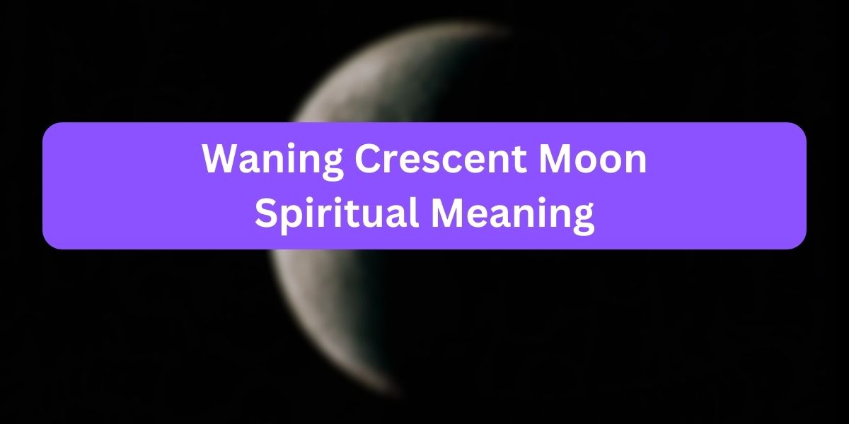 Waning Crescent Moon Spiritual Meaning