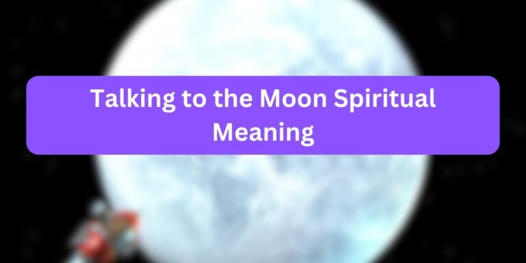 Talking to the Moon Spiritual Meaning (9 FACTS)