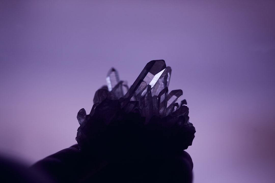 Photo Amethyst crystal