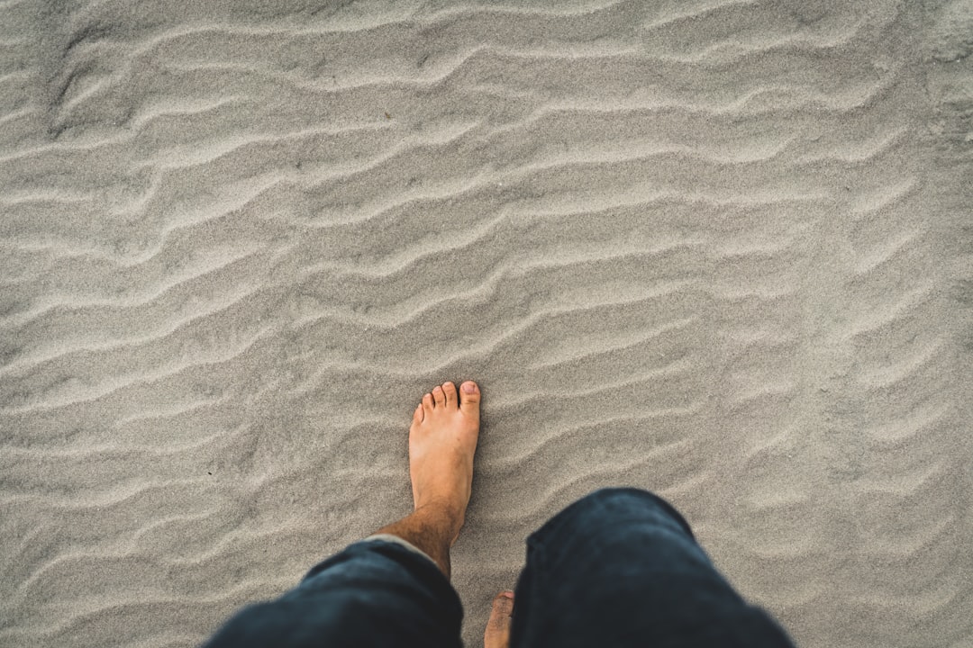 Photo Barefoot walking